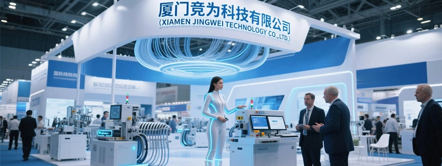 مُصنِّع محترف لآلات تقشير وتثبيت الأسلاك الأوتوماتيكية JINGWEI