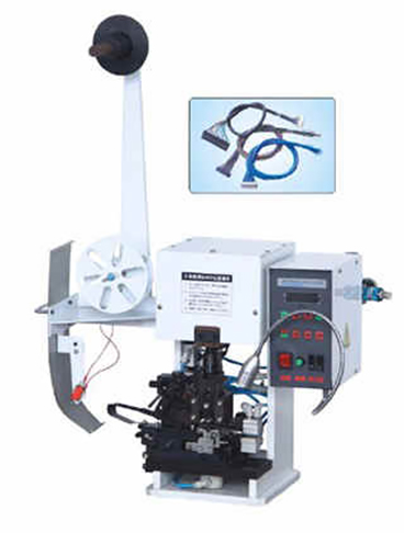 كيفية تشغيل آلة تعرية وكبس أطراف الأسلاك