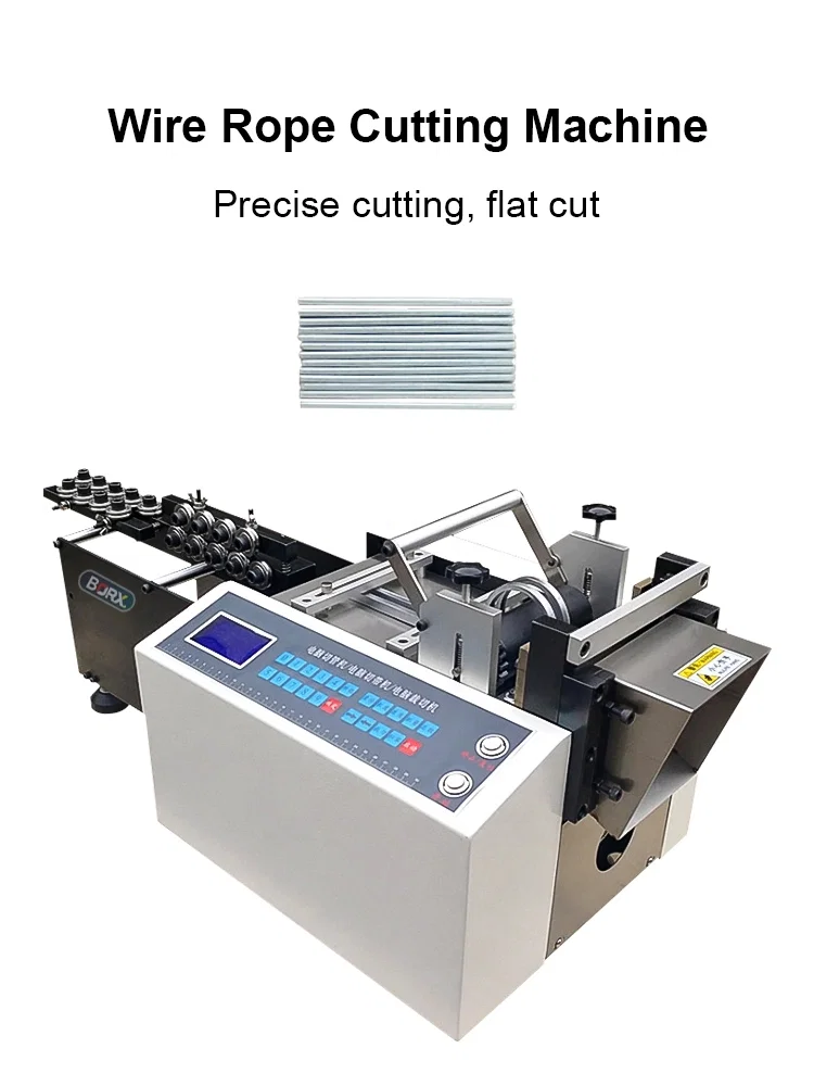  آلة قطع حبل الأسلاك ، آلة قطع المعادن ، معدات قطع استقامة الأسلاك 
