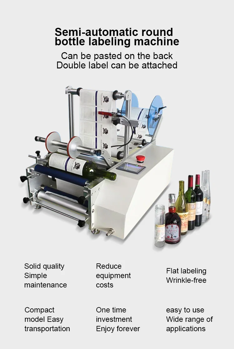 round bottle labeling machine, Various materials bottle tape label machine, View Bottle labeling machine آلة وضع العلامات على الزجاجات المستديرة ، آلة تسمية شريط زجاجة المواد المختلفة ، عرض آلة وضع العلامات على الزجاجة