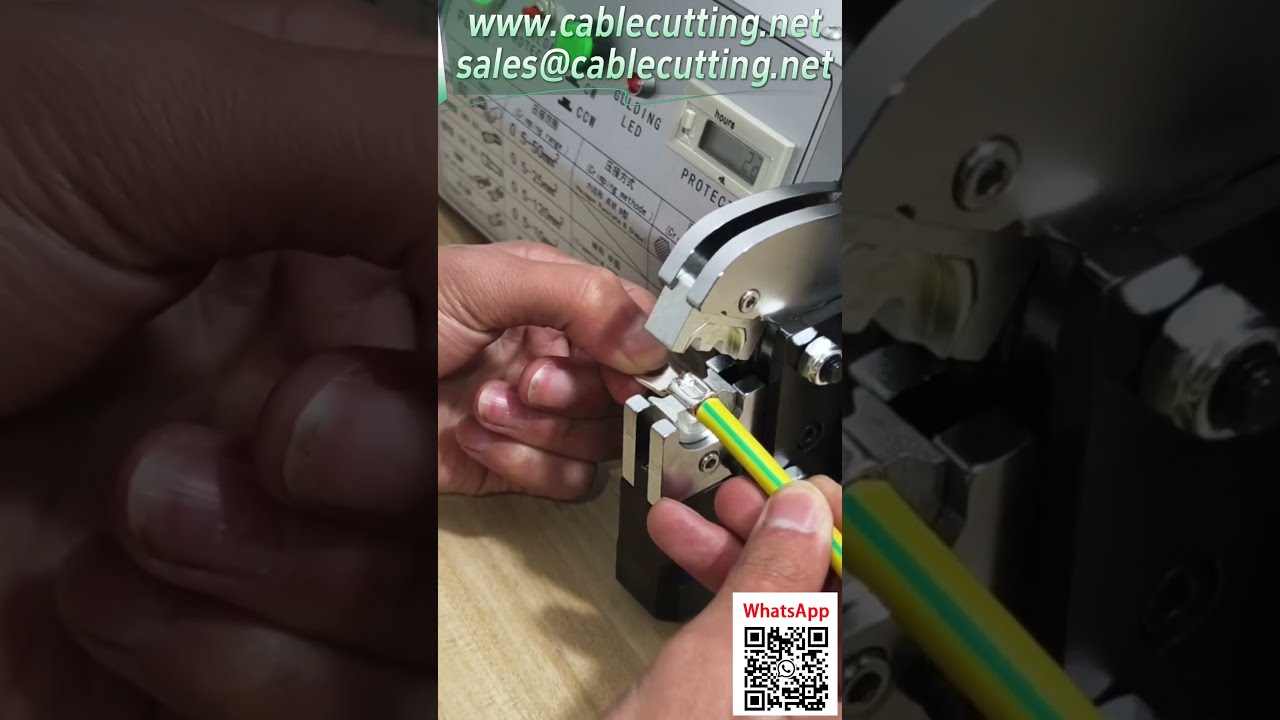 Wire Terminal Crimping Machine for 0.5-70 sq mm Wire Connections