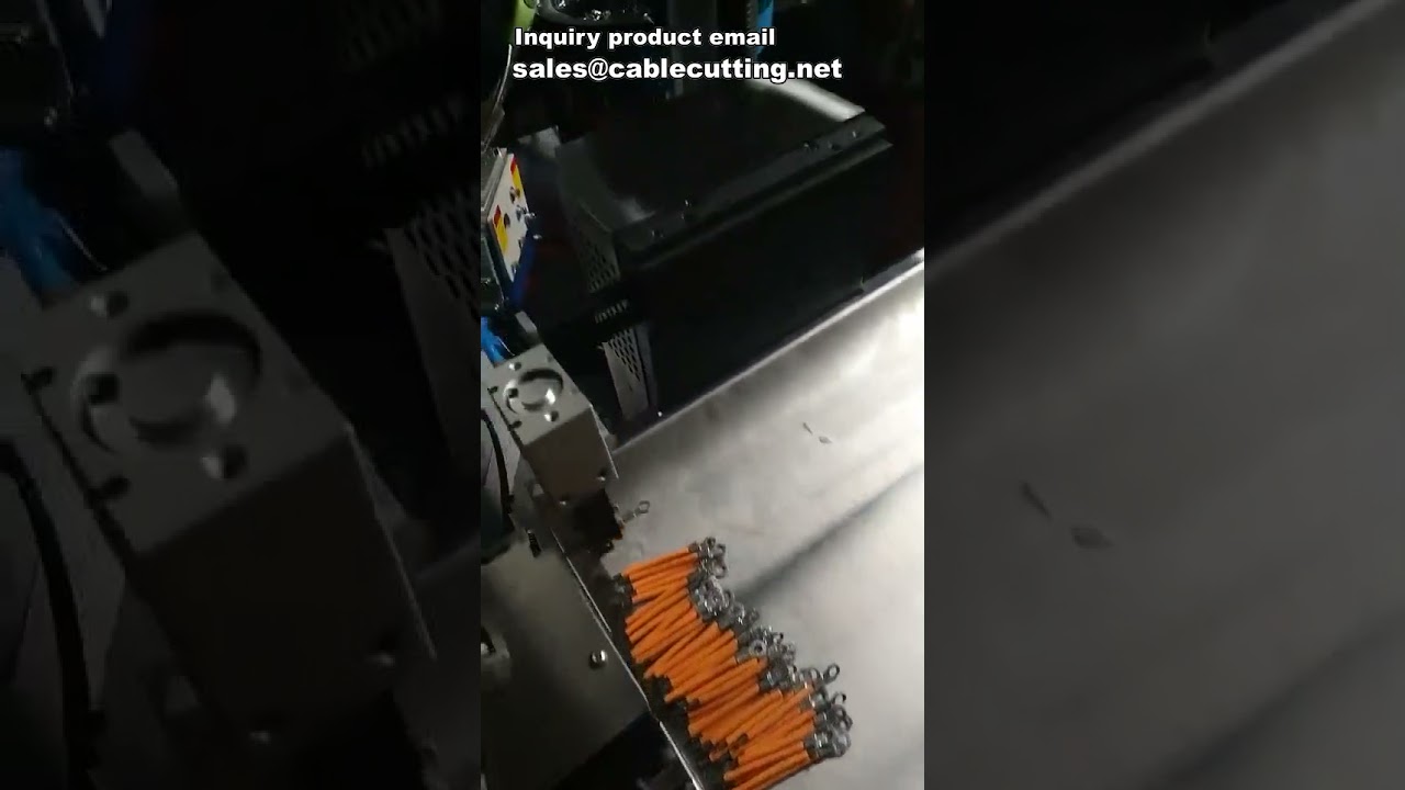 Automatic Wire Cutting, Stripping, and Crimping Machine