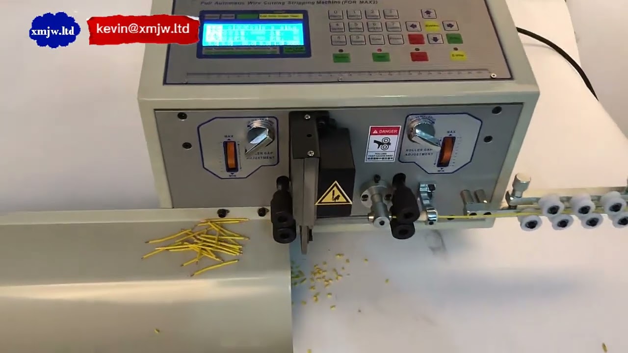 Automatic LED Wire Stripping and Cutting Machine