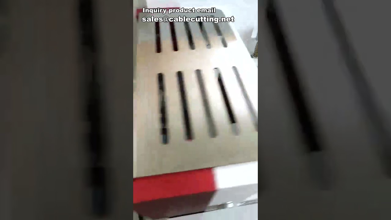 ماكينة قطع أنابيب PVC الأوتوماتيكية | آلة قطع الكابلات والأنابيب | قطع أنابيب الانكماش الحراري