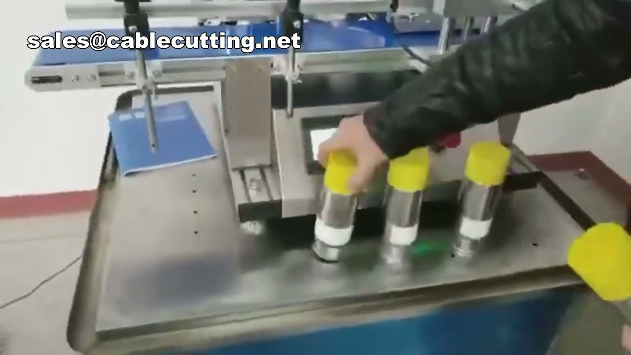 Automatic Desktop Round Jar Can Labelling Machine for Small Bottles