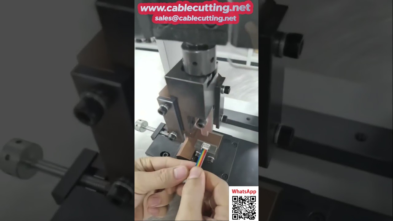 Automatic IDC Terminal Crimping Machine with Optional Auto Feed