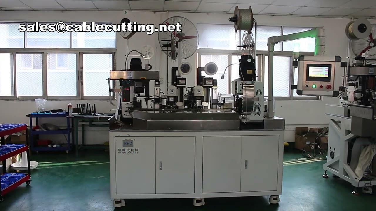 Wire Splicing Machine and Terminal Crimping Machine for Automation