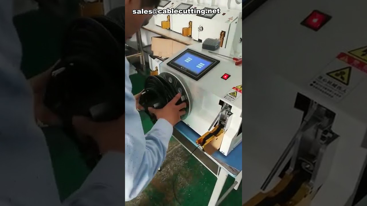 Cable Wire Winding and Binding Machine | Automatic Twist Tie Machine