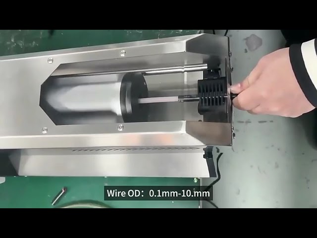 9-Layer 10mm Coaxial Cable Stripping Machine