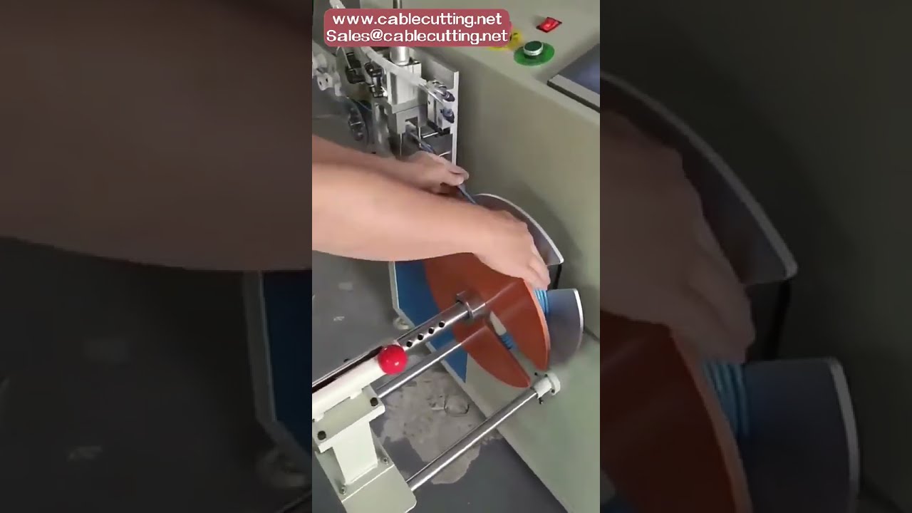 Wind and Tie Machine | Wire Measuring, Cutting, Winding Equipment for 1-20mm OD