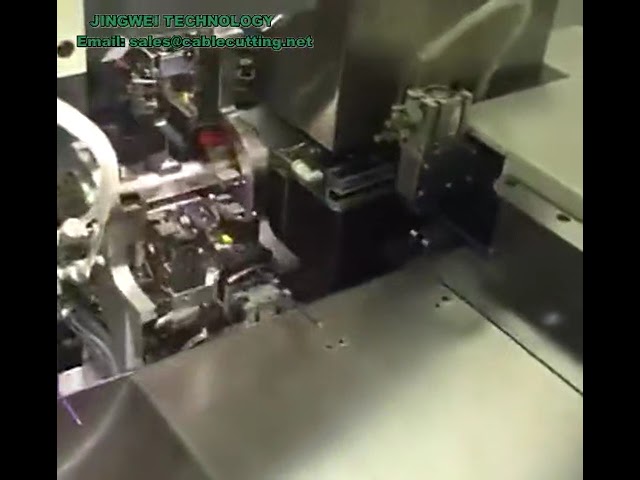 Automatic Waterproof Bolt Terminal Crimp Machine with Auto Wire Seal Insert Crimping