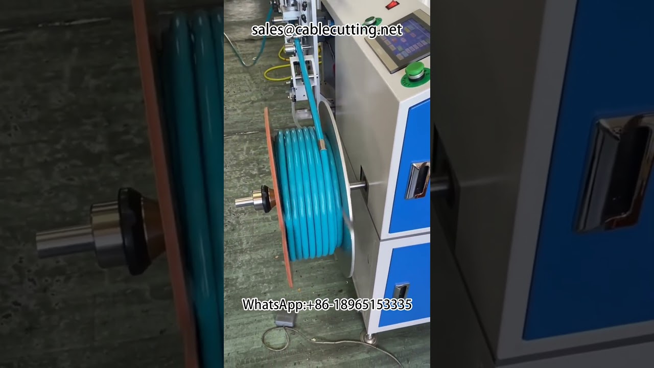 Automatic Meter Counting, Sorting, Cutting and Winding Machine