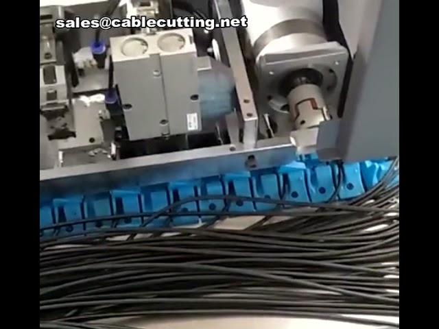 ماكينة تقشير ولف أسلاك USB متطورة لتجميع الأحزمة الكهربائية والطبية