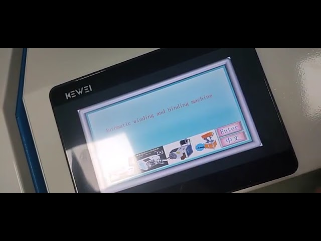 Semi-Automatic Measuring & Roll Winding Machine for Twisting and Copper Wire Coils