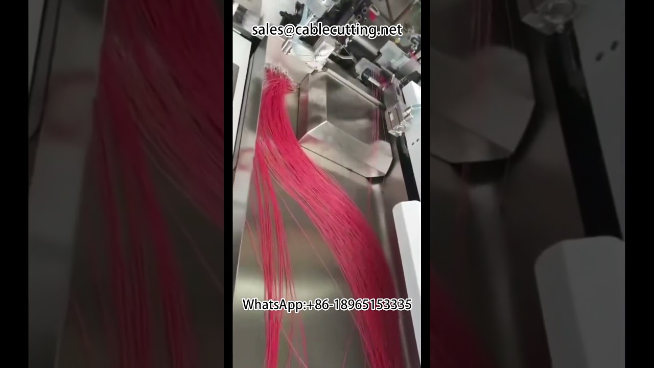 Automatic Five-Wire Machine | Terminal Crimping & Wire Stripping Machine