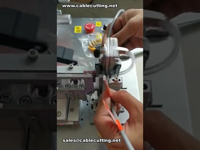 Automatic Flag Labeling Machine for Wires | Stable & Smooth Wire Harness Equipment