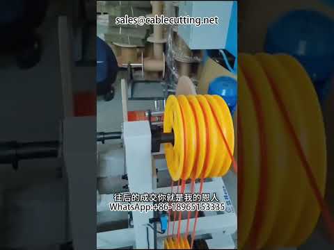 Large Reel to Small Reel Rewinder | Wire & Cable Winding Machine