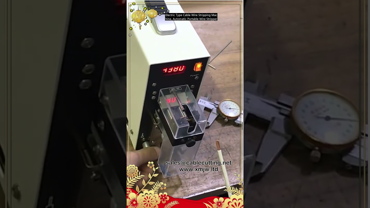 Electric Cable Wire Stripping Machine, Automatic Portable Wire Stripper