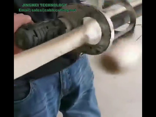 Portable Automatic Air Conditioning Cable Tie Winding Machine for Copper Tube Wrapping