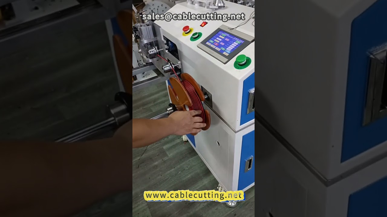 Double Parallel Audio Wire Meter Winding Machine | Wire Processing Automation