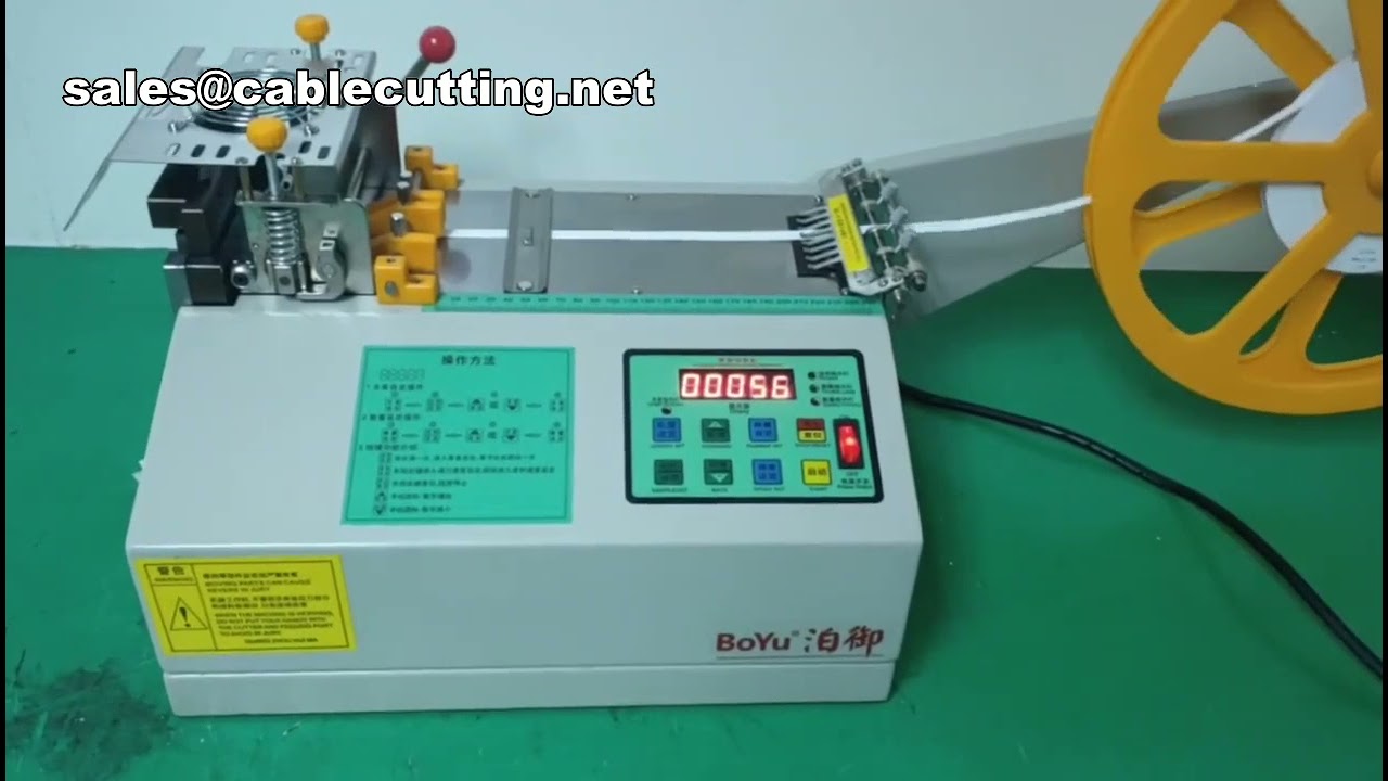 Automatic Rubber Cutting Machine Pvc Tape Cutting Machine With Cold Cutter