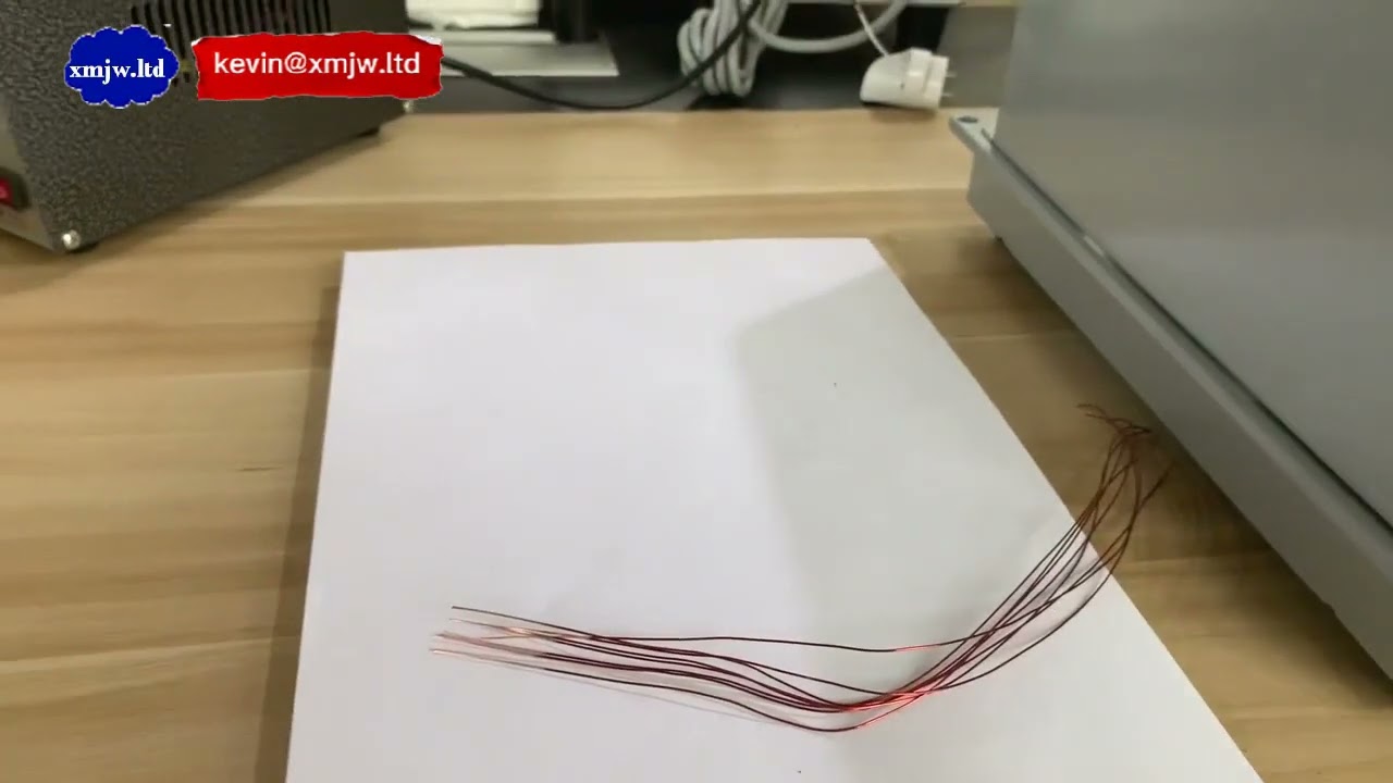 Magnet Enamel Wire Stripping Machine for Motor and Transformer Wires