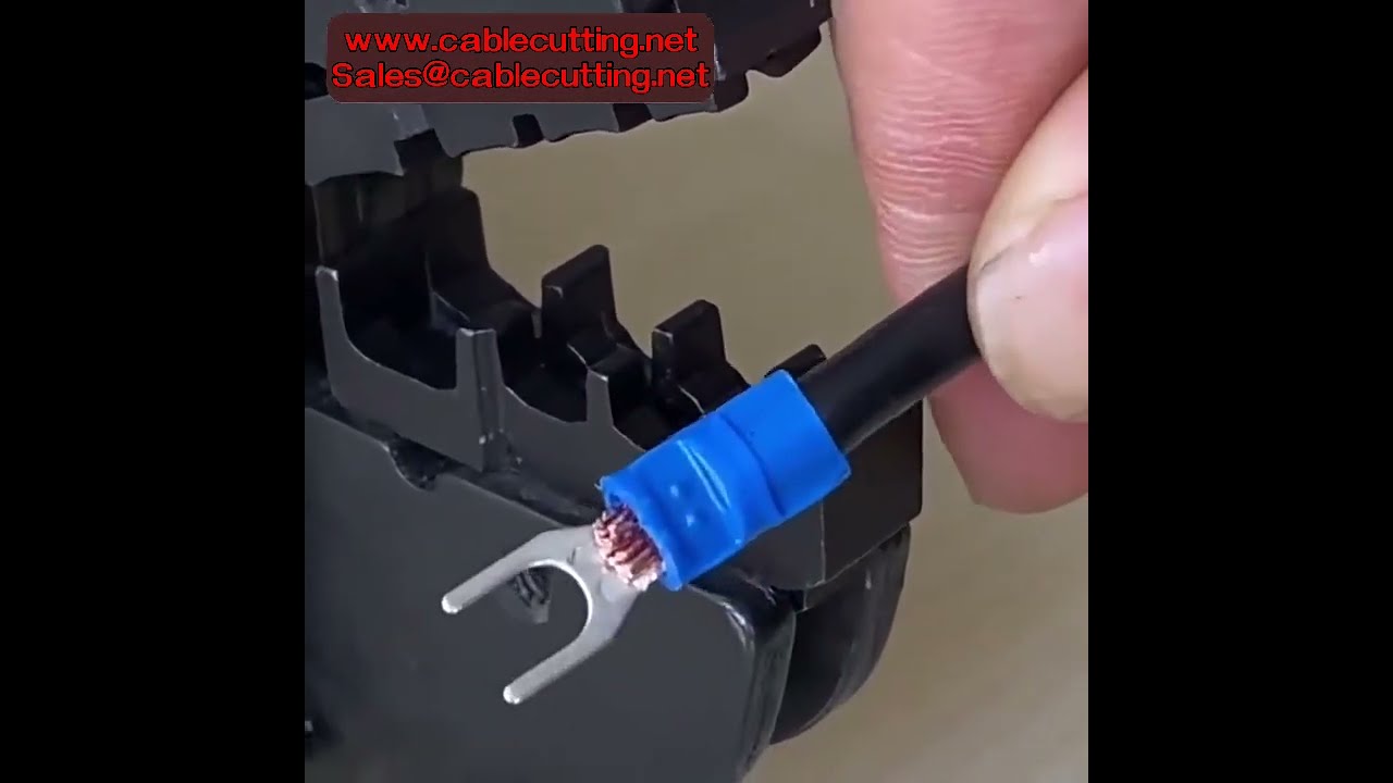 AM10 Pneumatic Tubular Pre Insulated Terminal Crimper Wire Cable Connector Crimping Machine Manual W