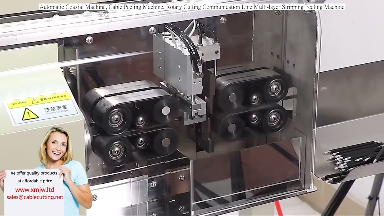 Coaxial Cable Stripping Machine, Rotary Cable Cutting Machine, Multi-Layer Stripping Cable Machine