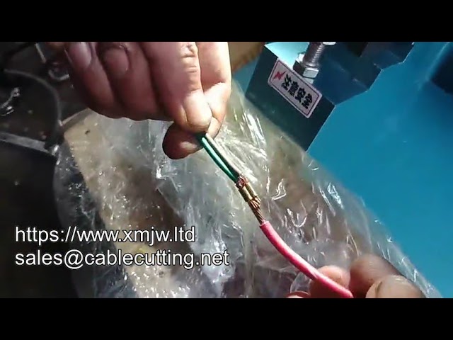 WPM-R-30-T Automatic Mute Copper Belt Crimping Machine for Big Cable Wire Connection Welding