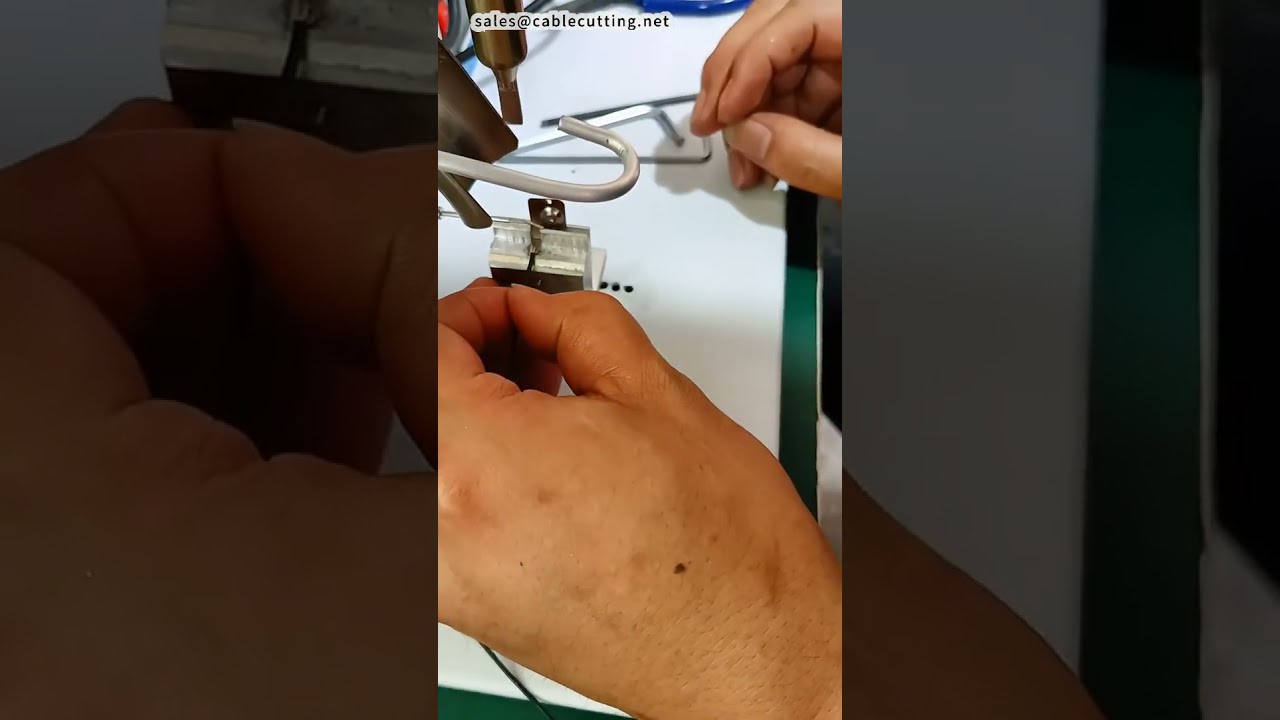 آلة لحام بقعة شبه أوتوماتيكية لألسنة الحديد والستانلس ستيل | مصنع CNC