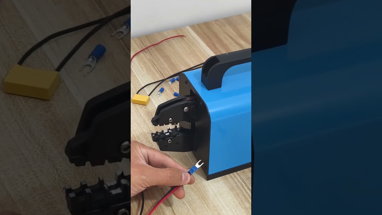 16M Pneumatic Terminal Crimping Machine Vertical Crimping for Easy Use #factory #machine