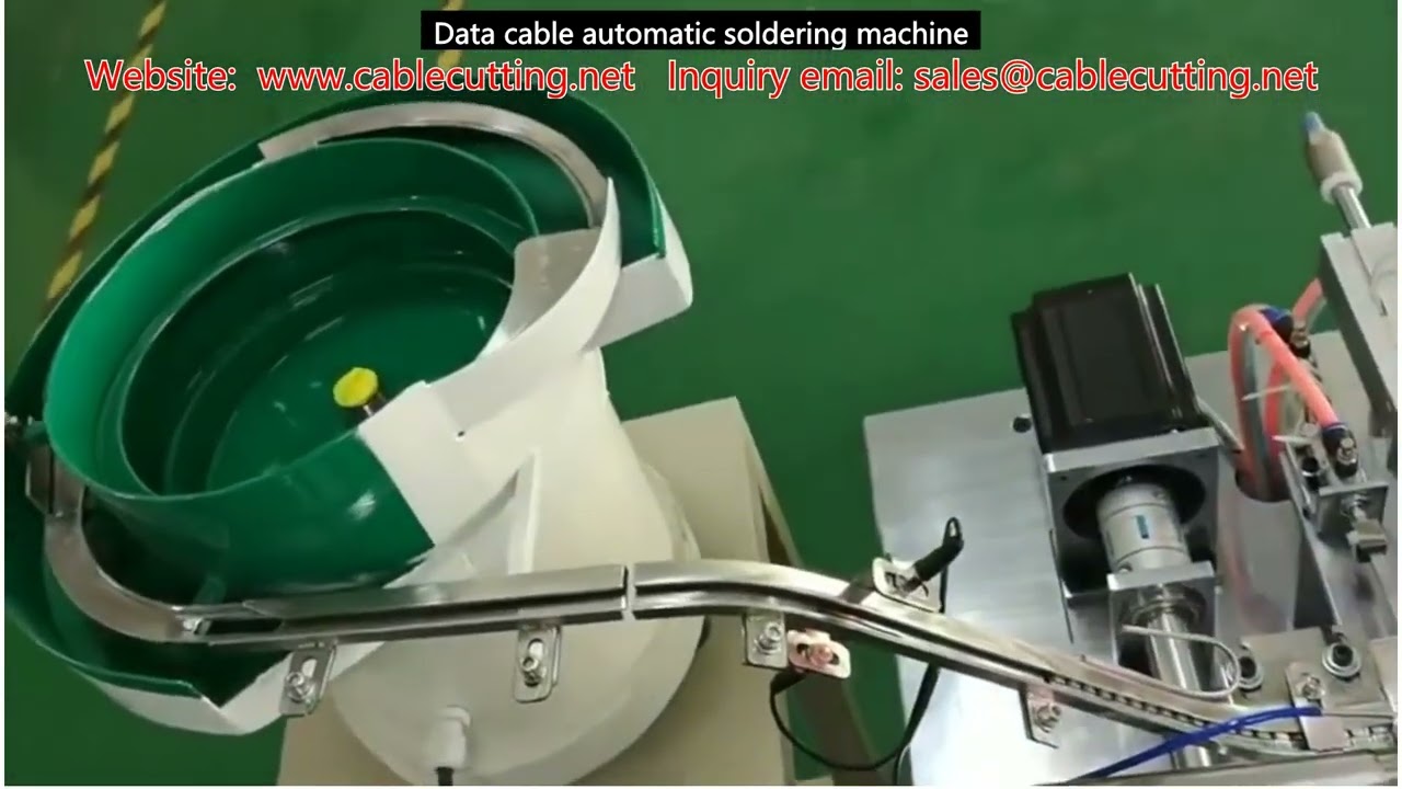 Data Cable Automatic Soldering Machine for Factory Automation