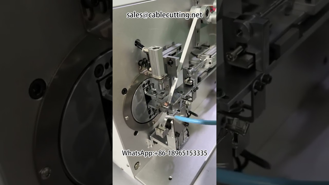 Ethernet Wire Harness Copper Foil Wrapping Machine | Wire Harness Equipment