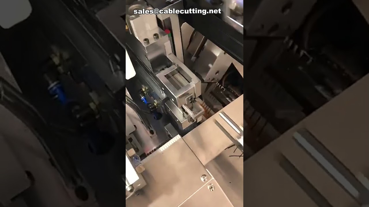 Five-Cable Tinning and Terminal Crimping Machine for Automated Wire Processing