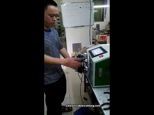 Automatic Cable Tying and Bundling Machine for Industrial Packaging