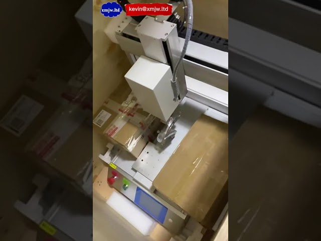 روبوت توزيع الغراء الأوتوماتيكي المرن ذو 4 محاور | آلة توزيع لاصق دقيقة للصناعة