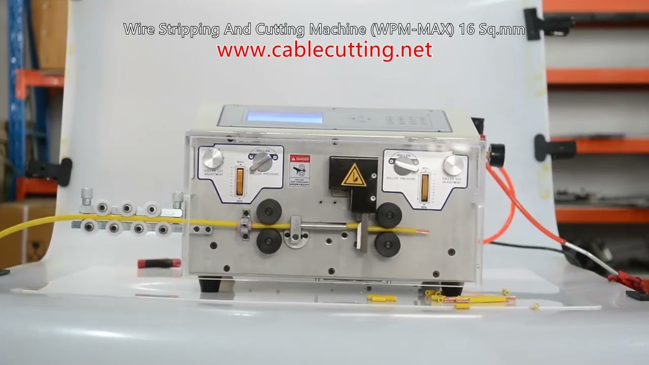 Heavy Duty Wire Stripping and Cutting Machine WPM-MAX-16mm2