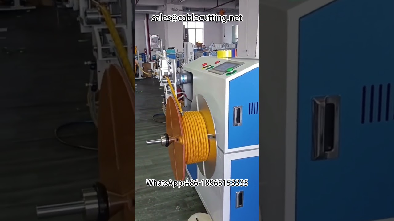 High-Pressure Hose Reeling and Wire Winding Machine with Meter Counting