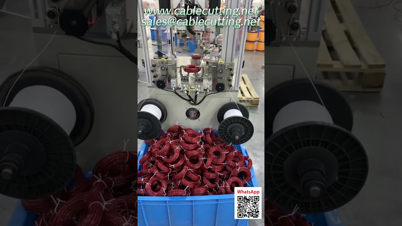 Workshop Trimmer Line Winding and Tying Machine for Full Production