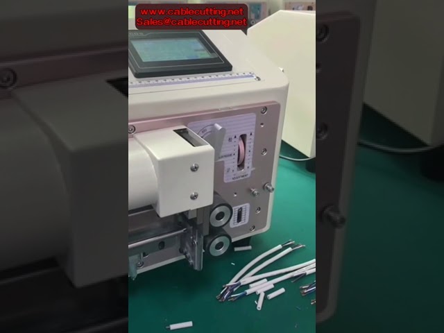 آلة تقشير وقص الكابلات المغلفة بـ PVC متعددة النوى - ماكينة تجريد الأسلاك الكهربائية بكفاءة عالية