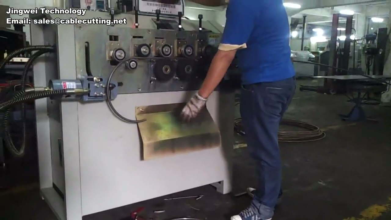 3x30 Flat Steel Ringing Machine, Horizontal Ringing Machine with Fine Workmanship