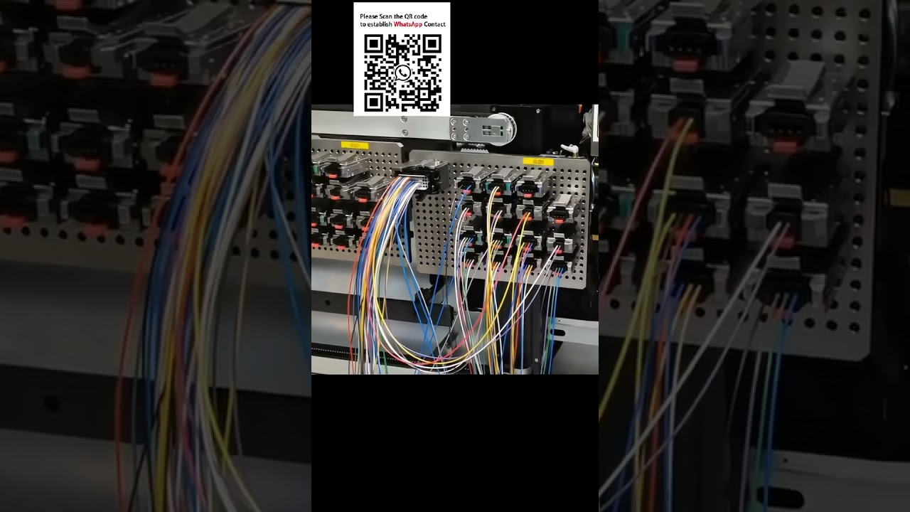 Fully Automatic Wire Housing Insertion Machine for Cut, Strip, Crimp & Insert