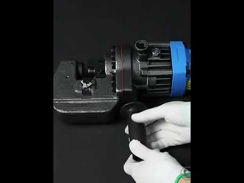 Electric Hydraulic Punching Machine | Metal Row Punch Tool for Copper, Iron, Aluminum Plate
