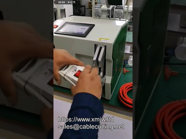 Fully Automatic Audio Video Cable Tie Locking Tying Binding Wire Wrapping Machine