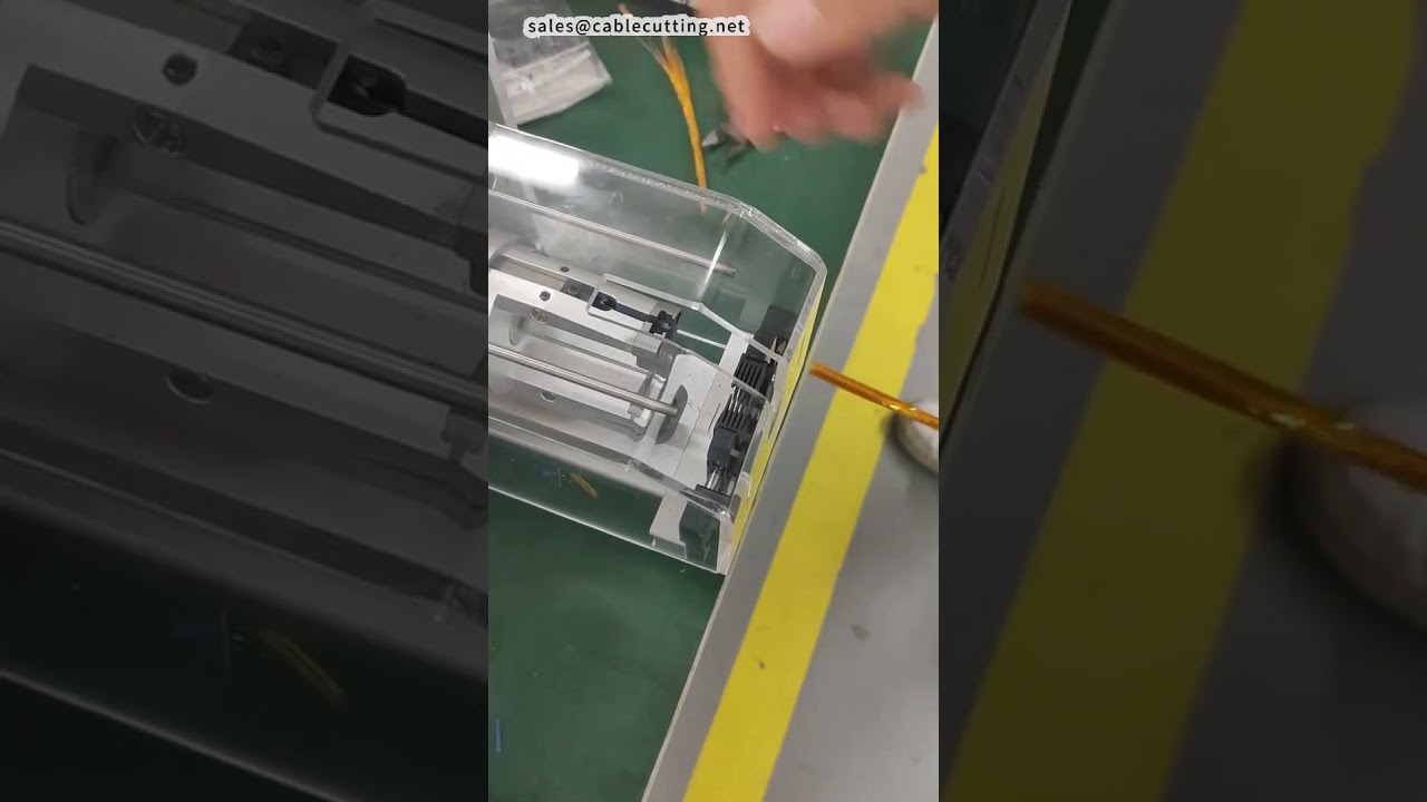 High Precision Coaxial Cable Stripping Machine for Factory Automation