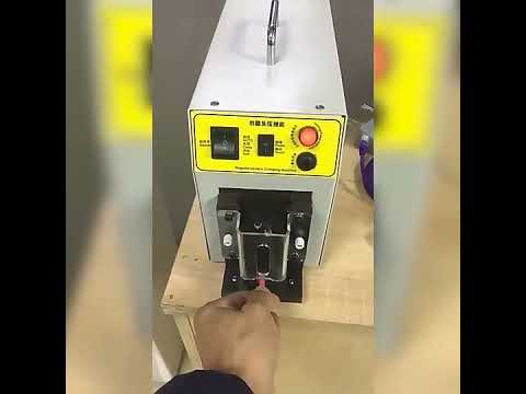 Ethernet RJ45 Connector Crimping Machine - Automatic CAT5 CAT6 UTP Cable 4-10 Pin Crimper