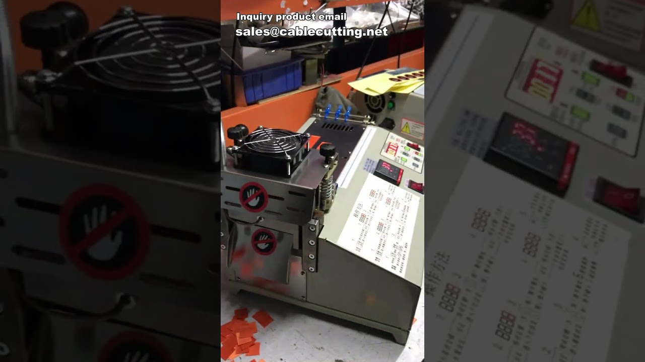 Automatic Nylon Belt & Zipper Tape Cutting Machine for PVC and Fabric Tapes