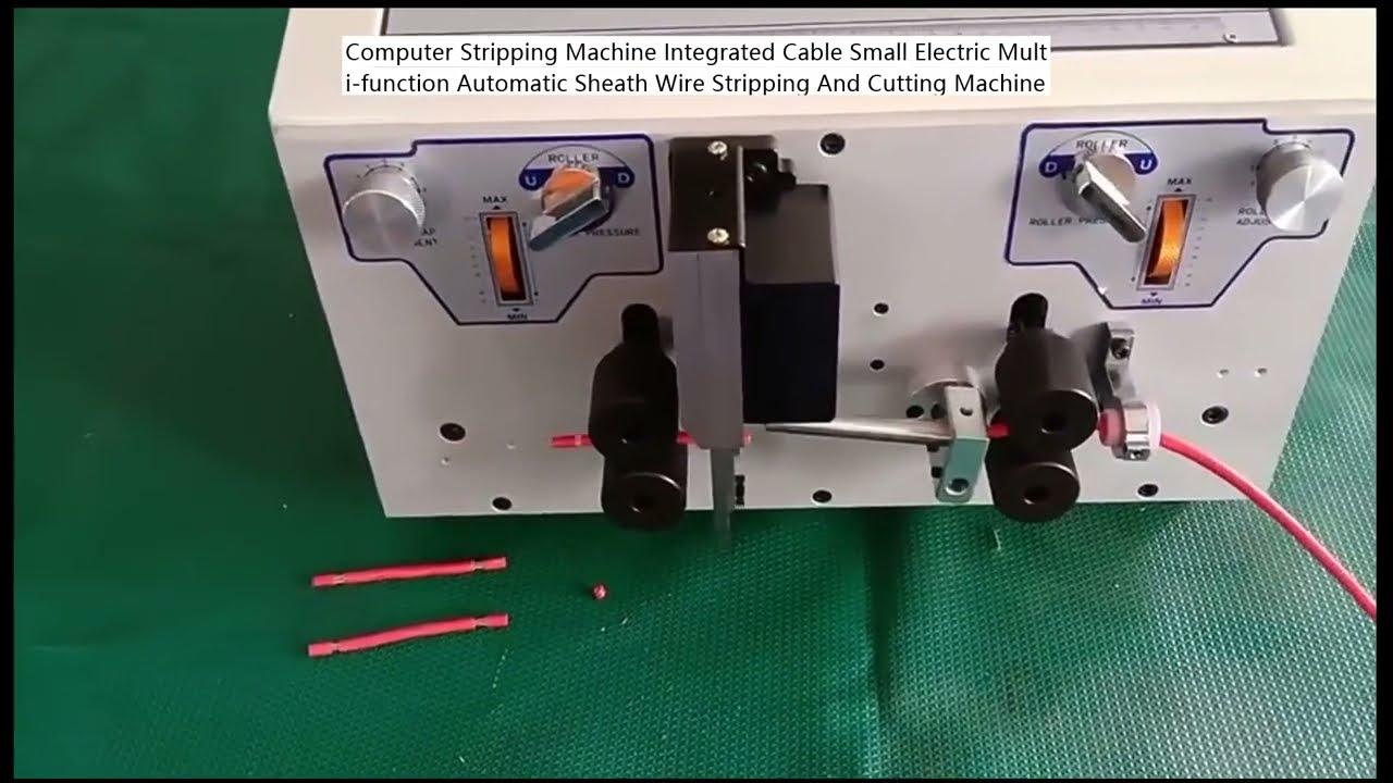 Multi-function Computerized Cable Stripping Machine for Small Electric Wires