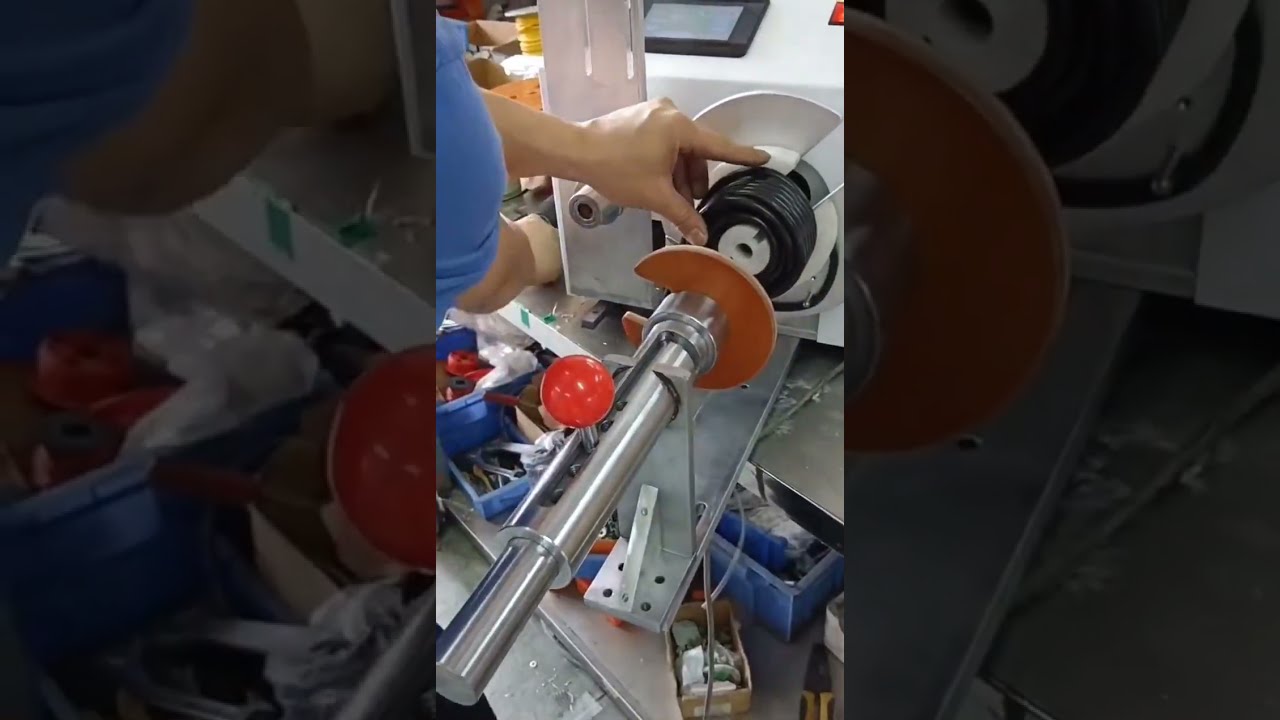 آلة لف الأسلاك الأوتوماتيكية مع نظام تثبيت الرأس والذيل لتجميع الحزم #آلة #سيارات #اصنعها_بنفسك