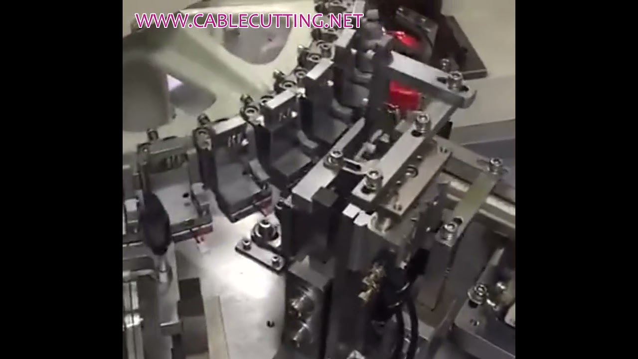 Automatic Cable Insert Plastic Shell Machine, Cable Processing & Manufacturing Machine